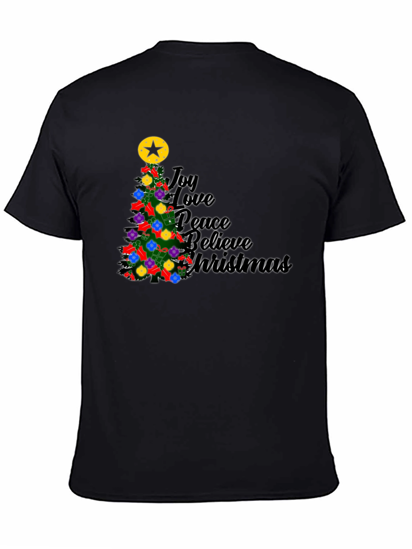 Festive Christmas Tree T-Shirt