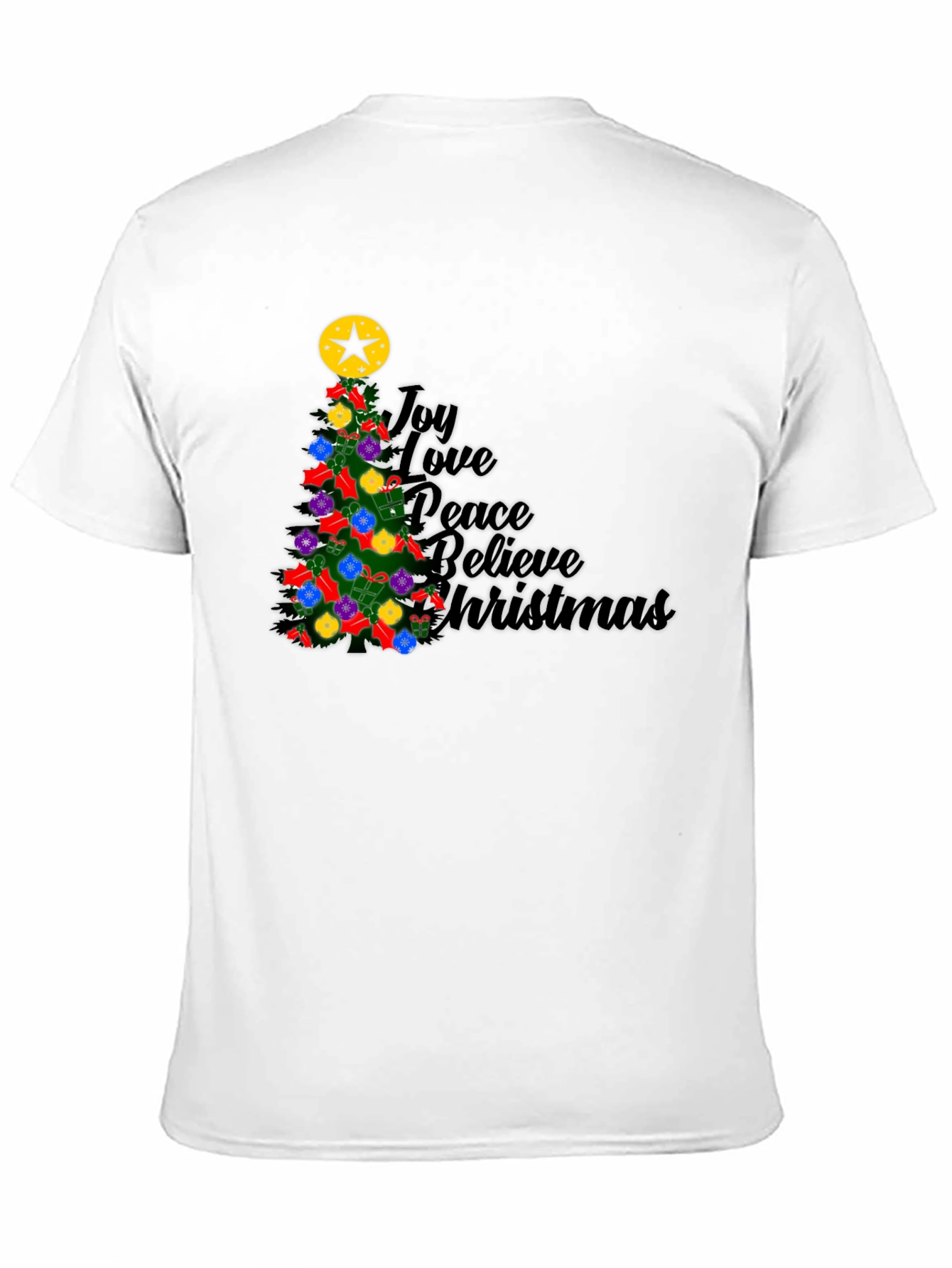 Festive Christmas Tree T-Shirt