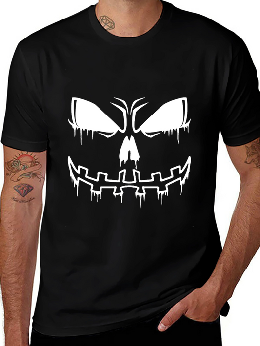Spooky Halloween Face T-Shirt
