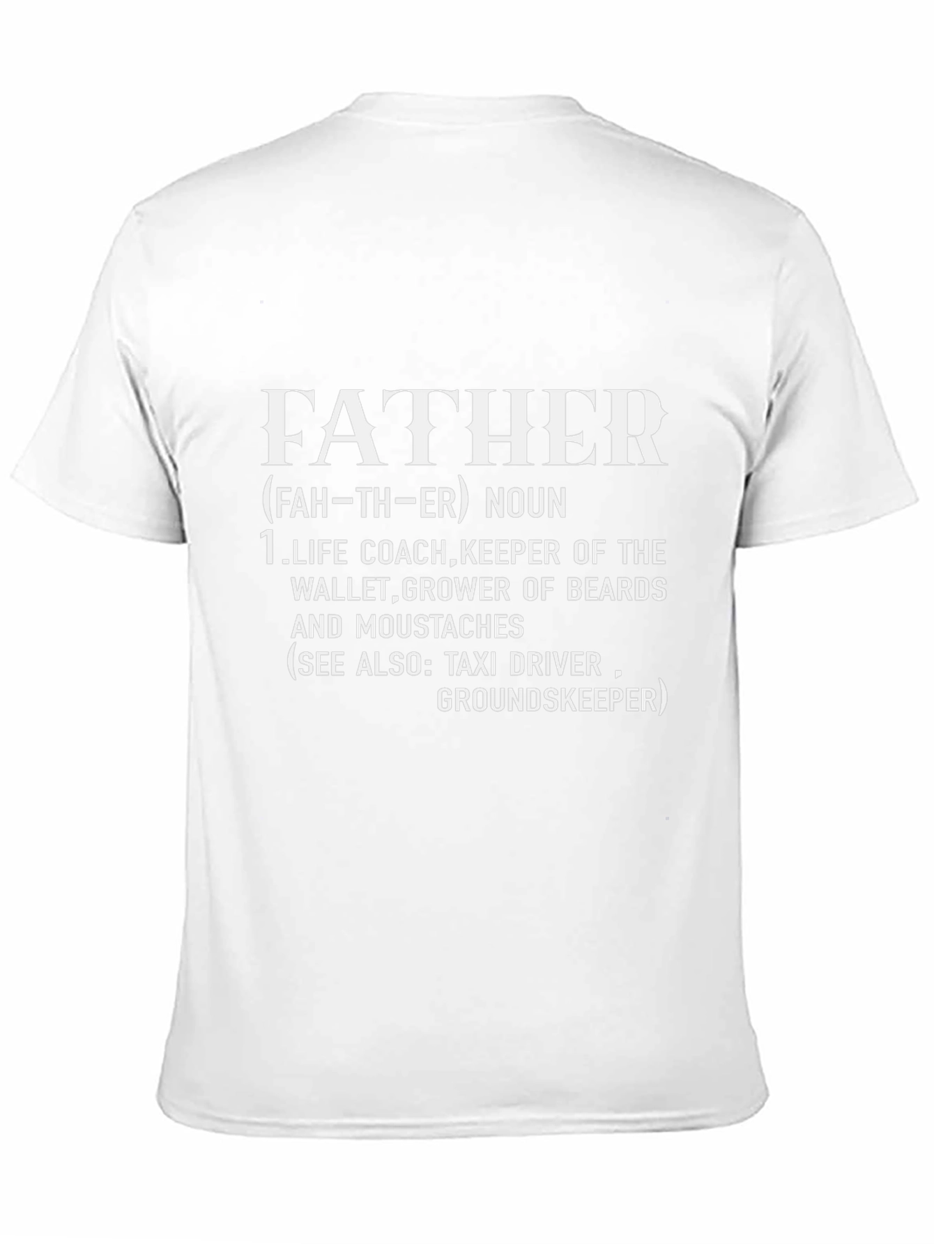 Funny Father Noun Definition T-Shirt - Dad Gift