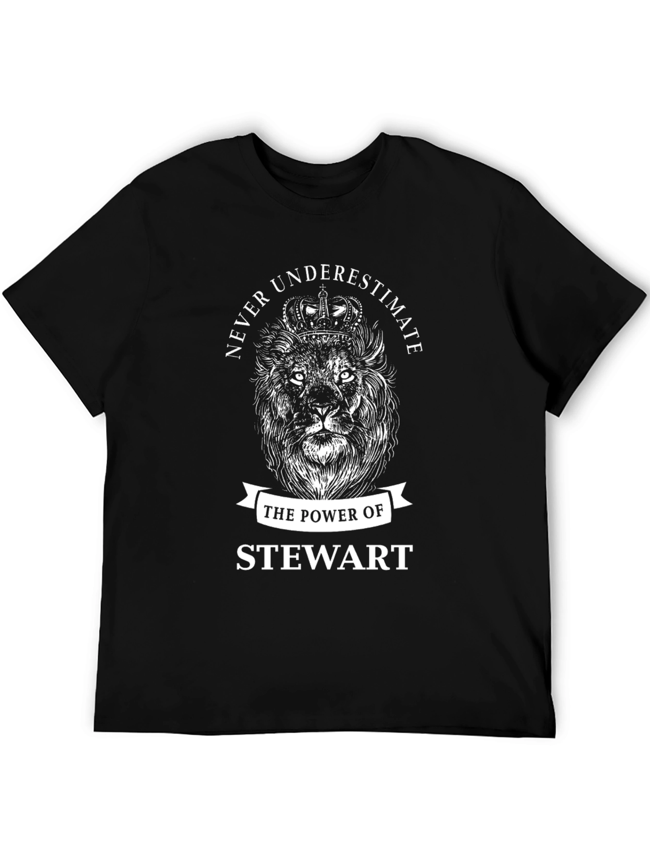 Never Underestimate Stewart Lion T-Shirt