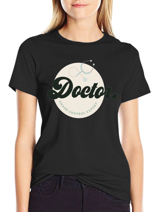Doctor Chaos Control Expert Graphic T-Shirt