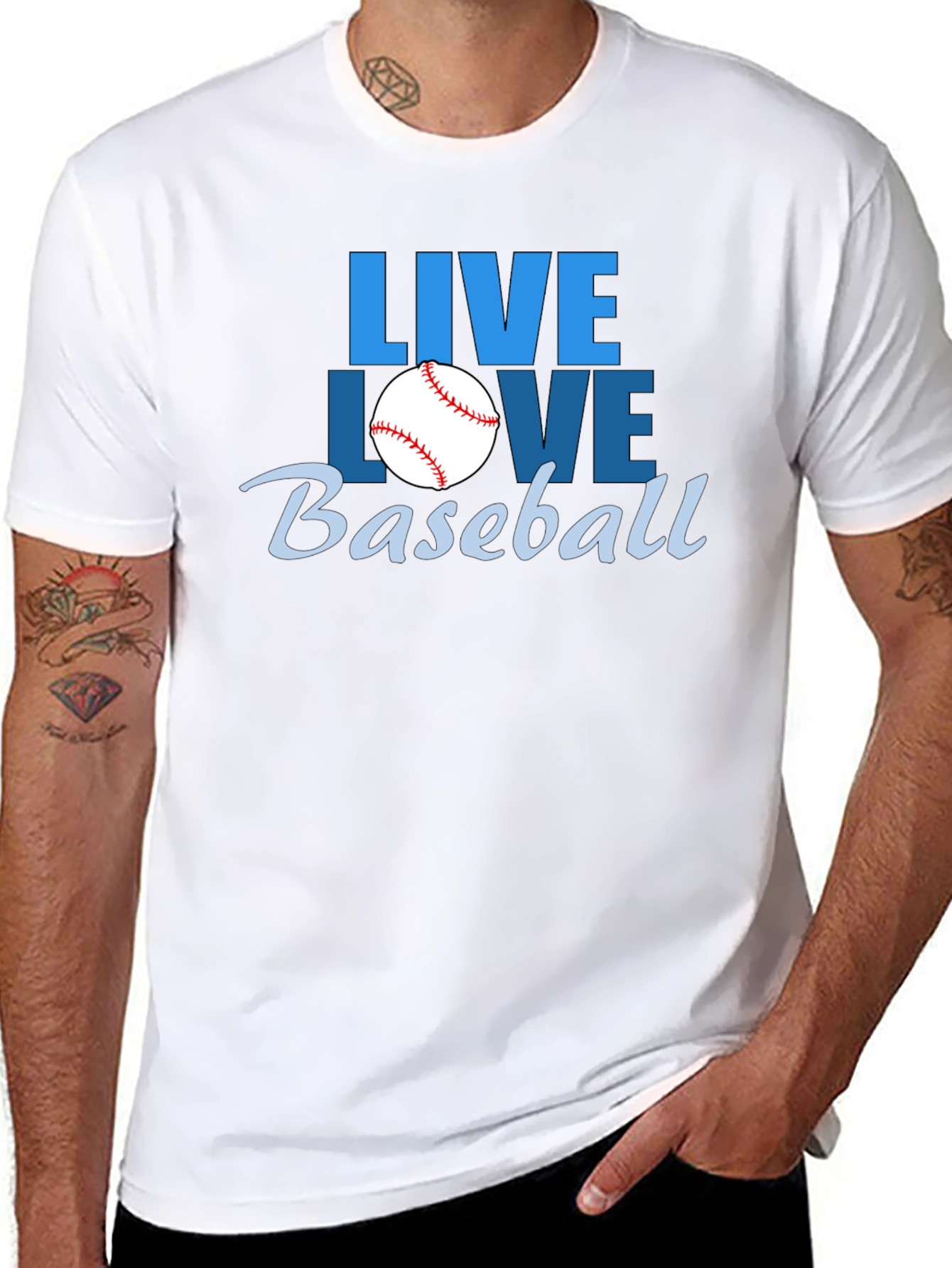 Live Love Baseball T-Shirt