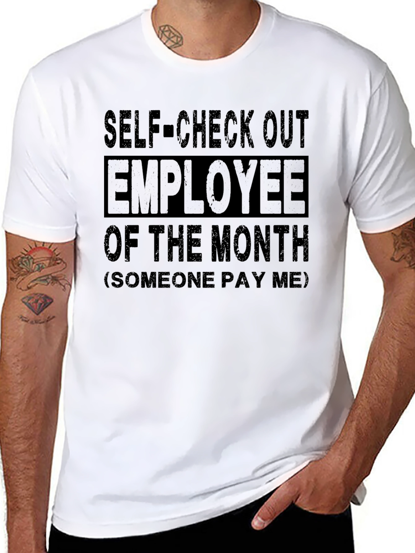 Self-Check Out Employee of the Month T-Shirt
