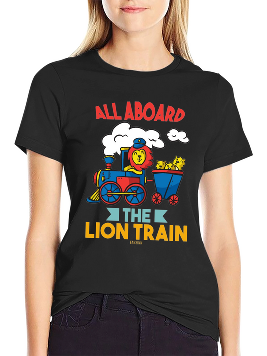 All Aboard the Lion Train T-Shirt