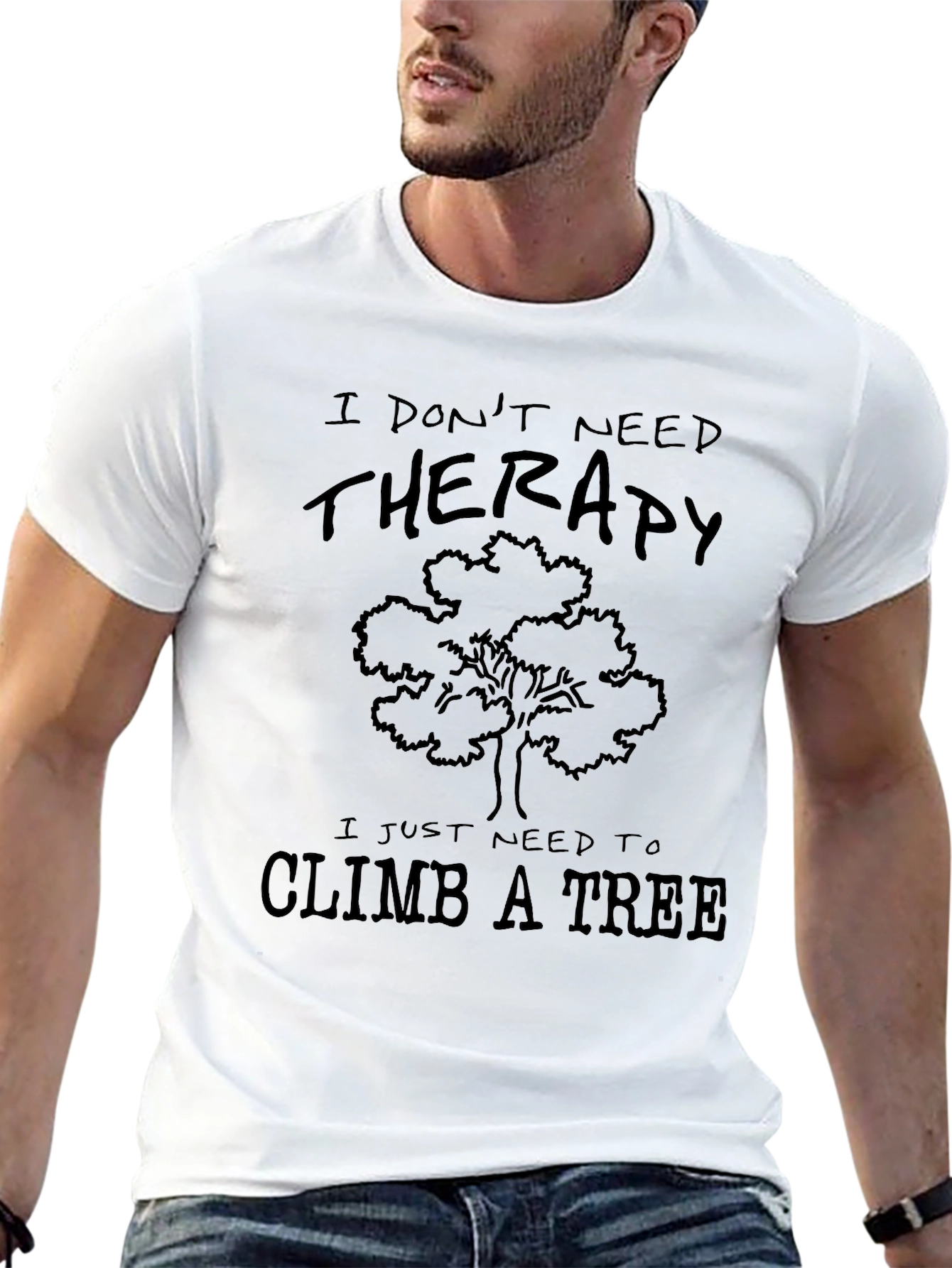 Therapy Climb a Tree T-Shirt: Mens Graphic Tee