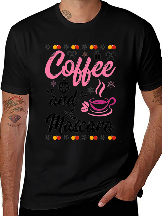Coffee and Mascara Graphic Tee