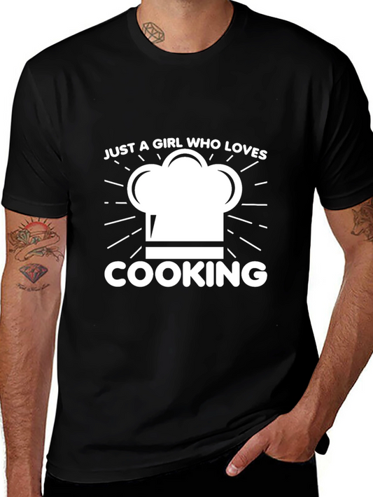 Girl Who Loves Cooking T-Shirt