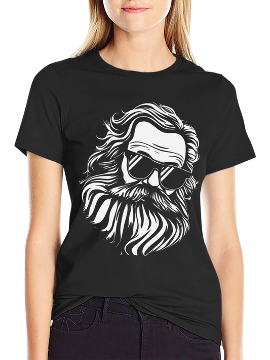 Cool Dude Graphic Tee - Black Cotton