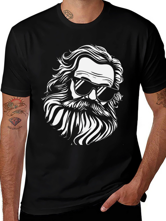 Cool Dude Graphic Tee - Black Cotton