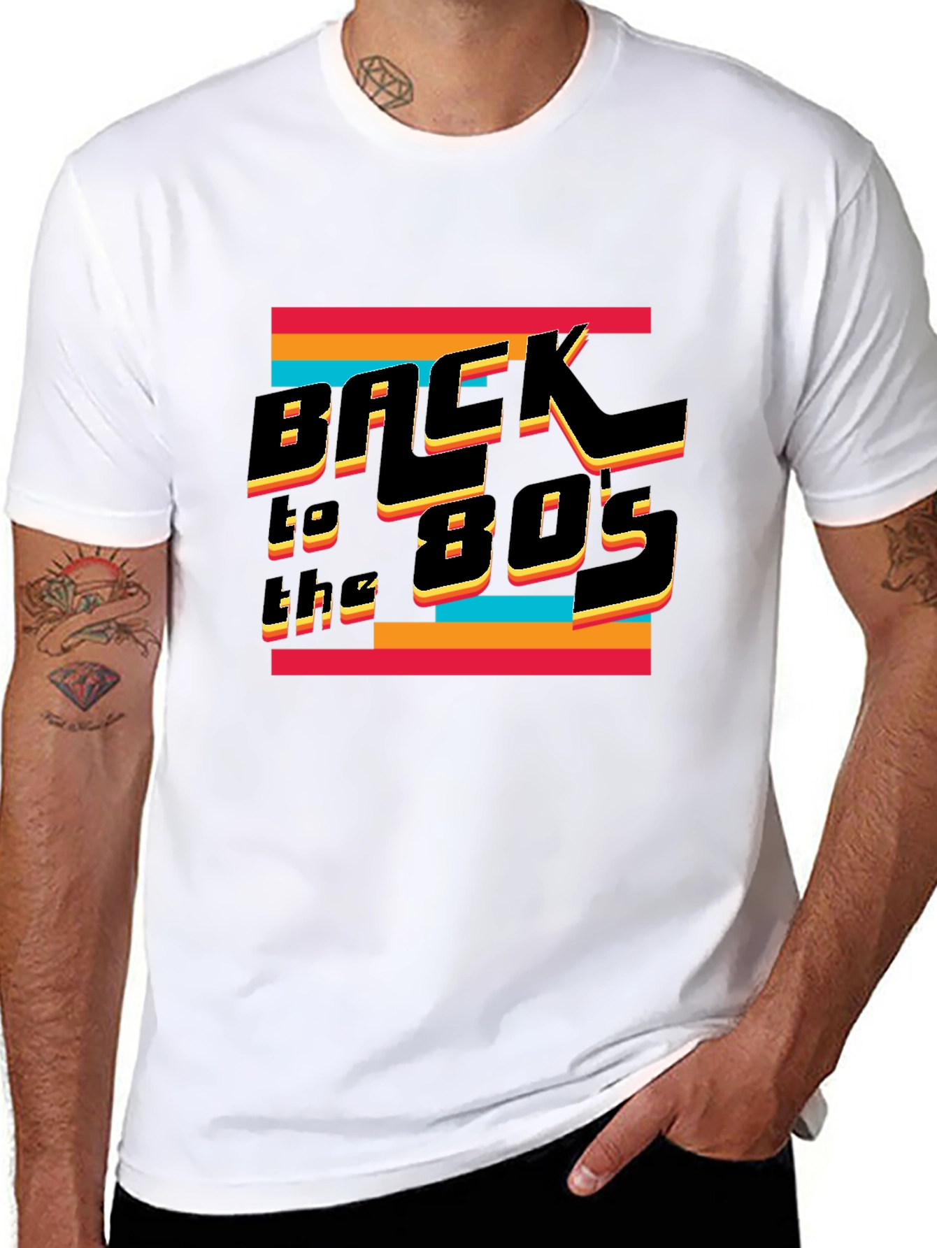 Back to the 80s T-Shirt Retro Style