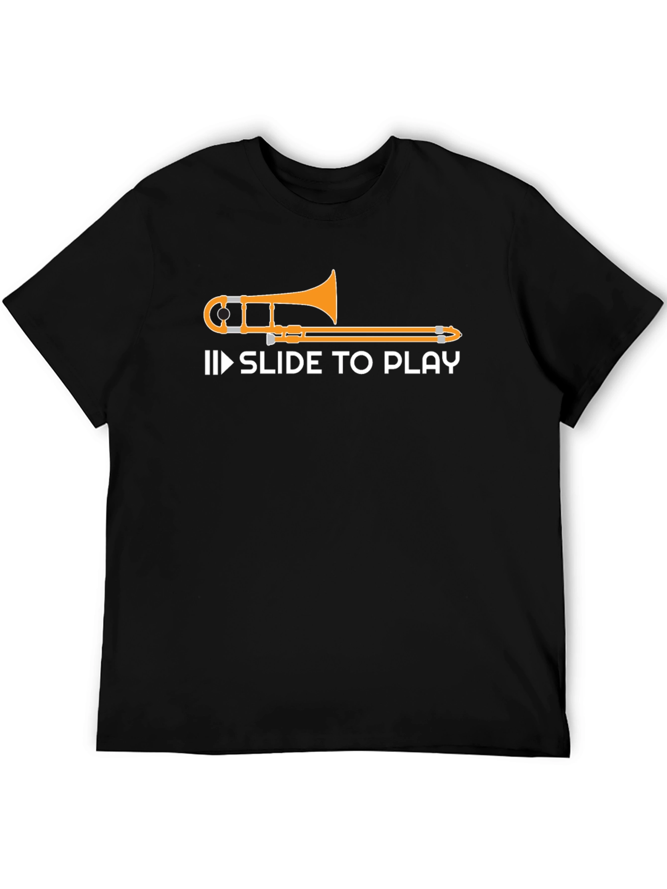Slide to Play Trombone Graphic T-Shirt