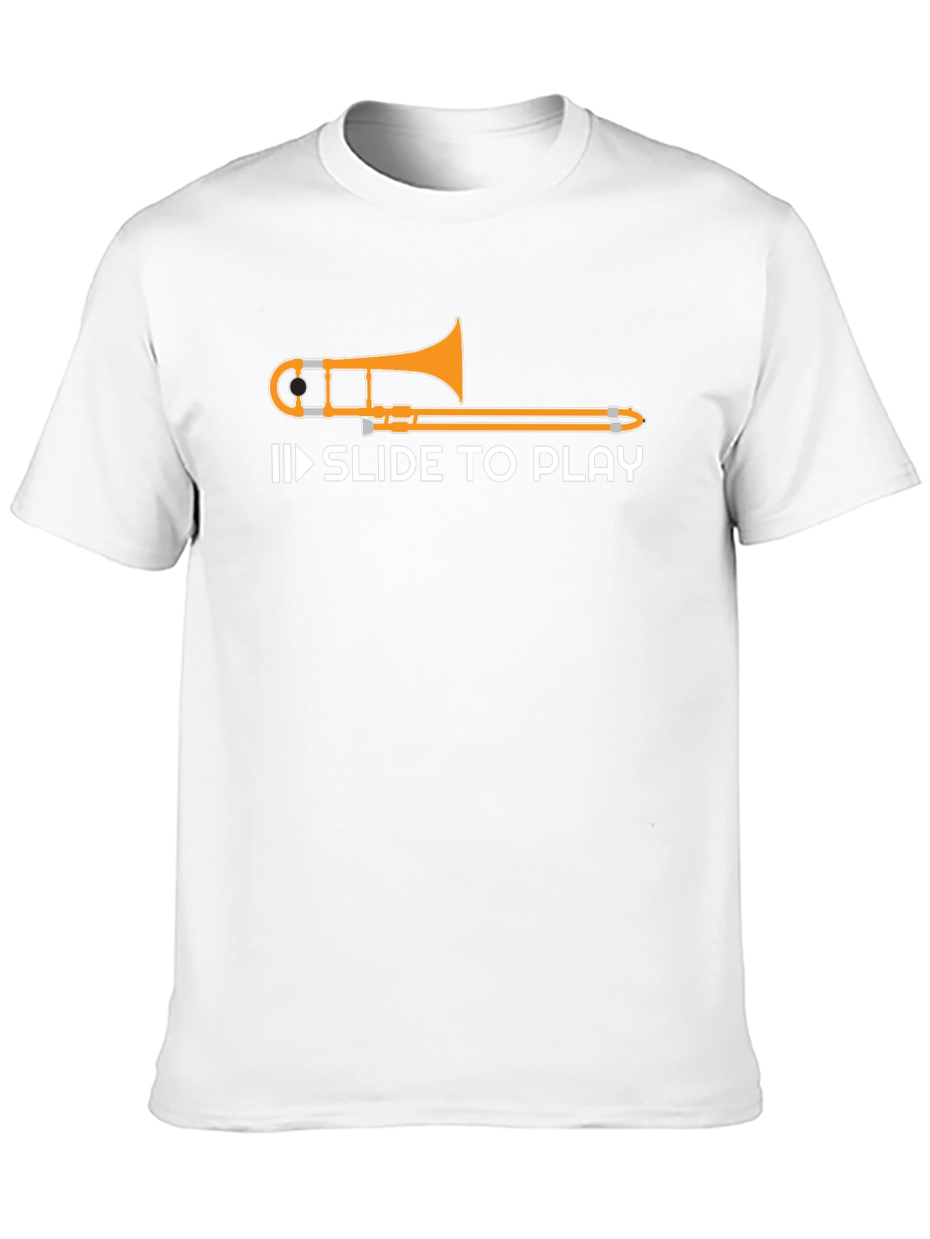 Slide to Play Trombone Graphic T-Shirt