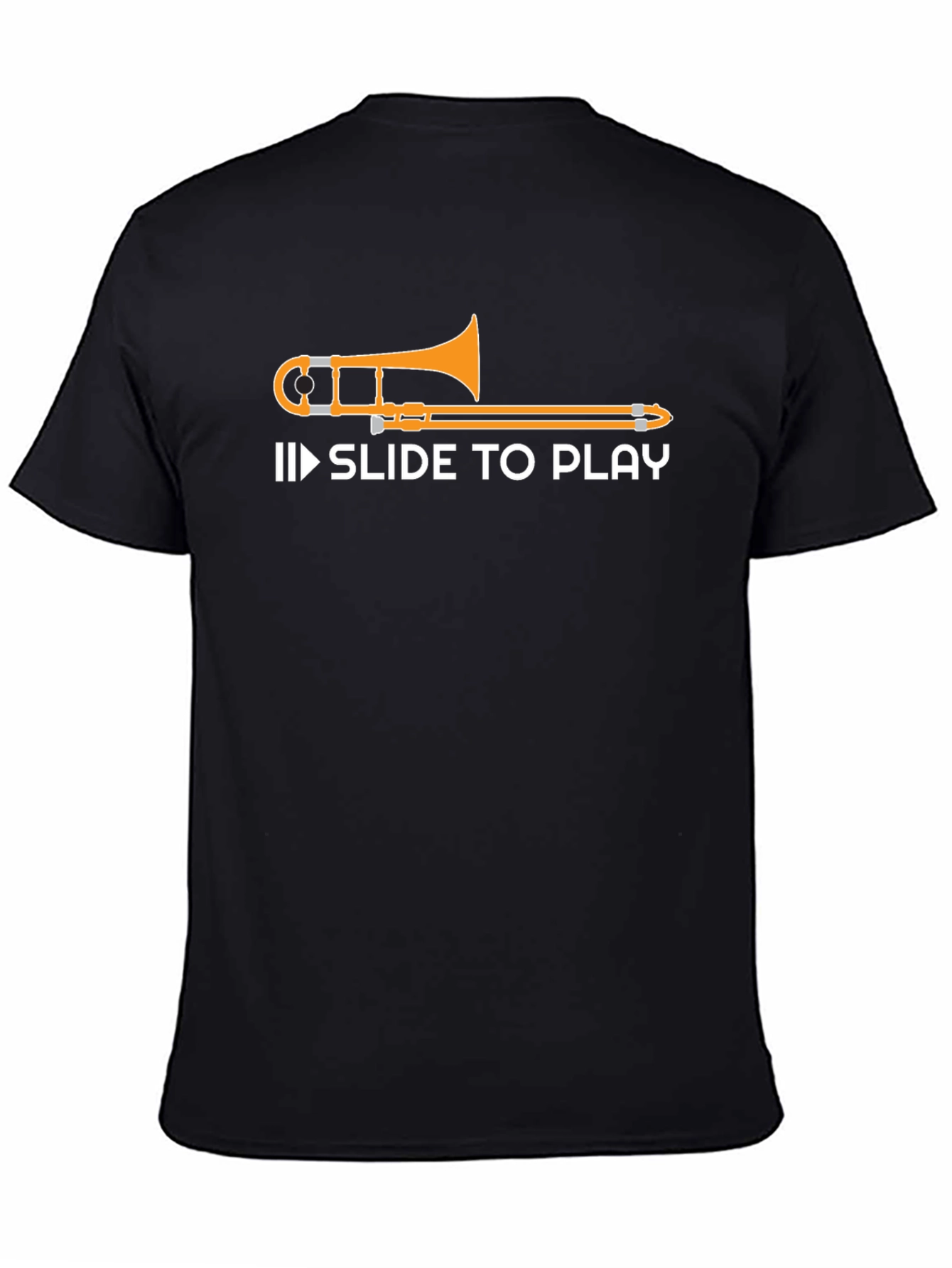 Slide to Play Trombone Graphic T-Shirt