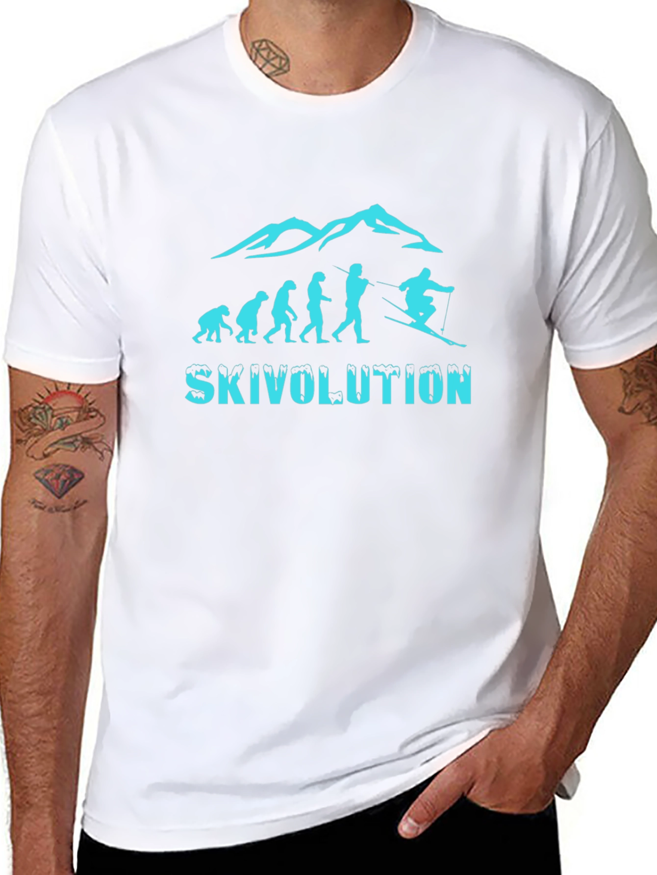 Ski Evolution T-Shirt - Skivolution Tee