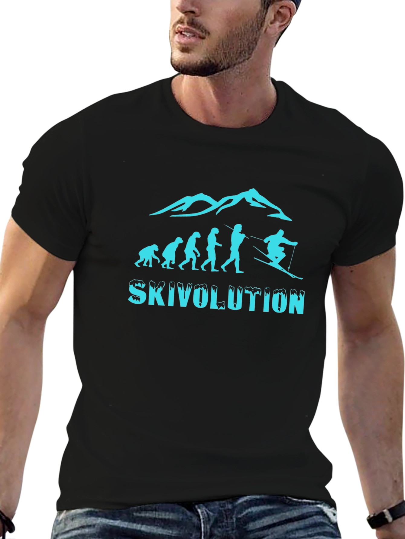 Ski Evolution T-Shirt - Skivolution Tee
