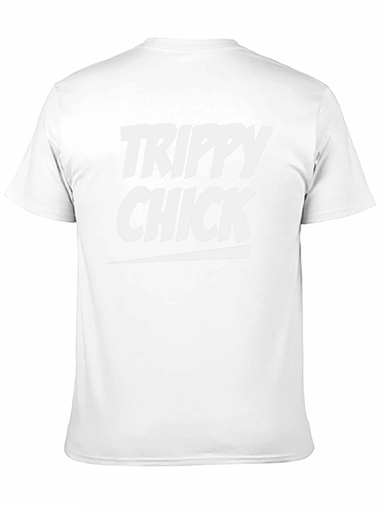 Trippy Chick Graphic Tee - Unisex Black T-Shirt