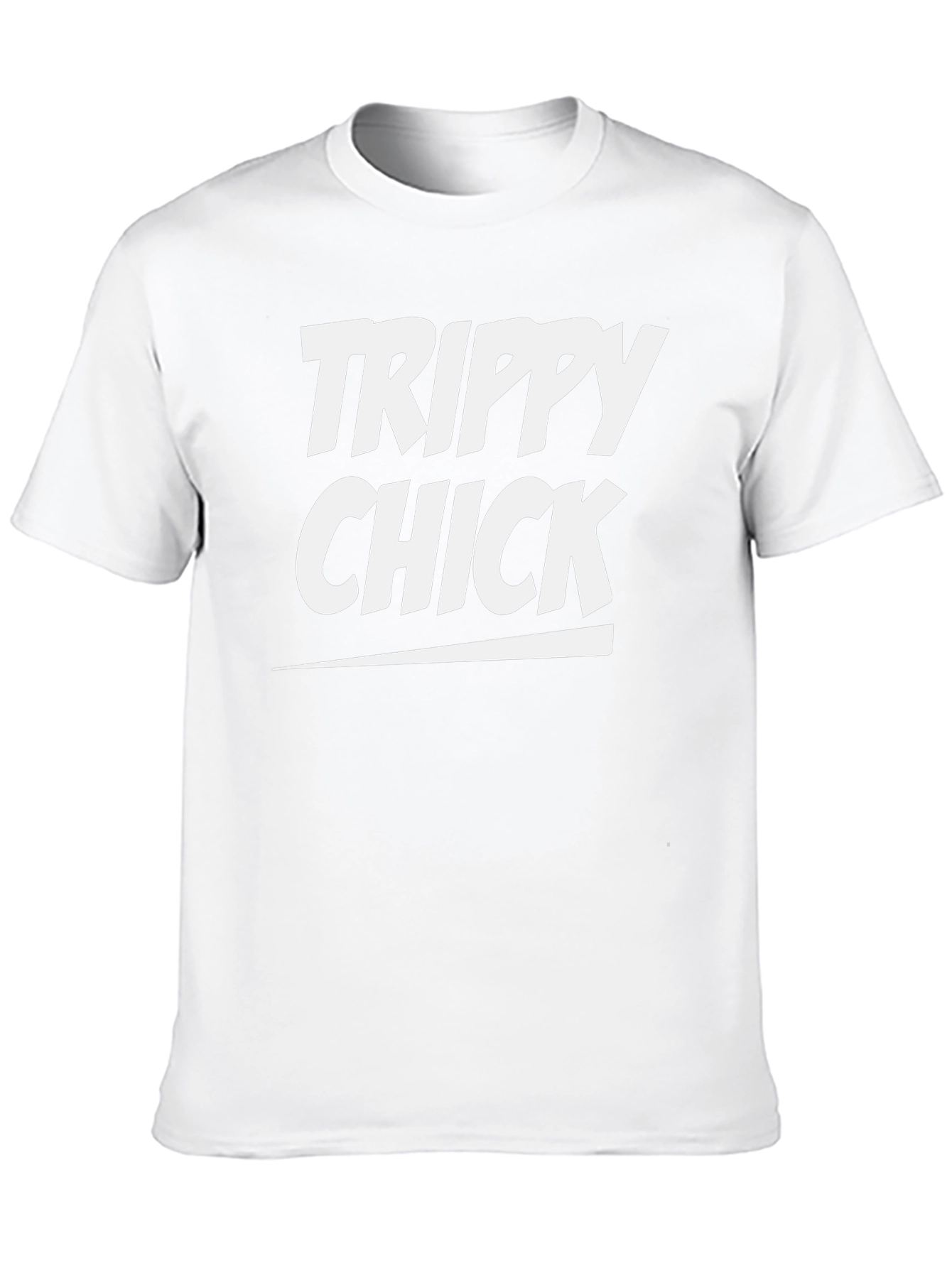 Trippy Chick Graphic Tee - Unisex Black T-Shirt