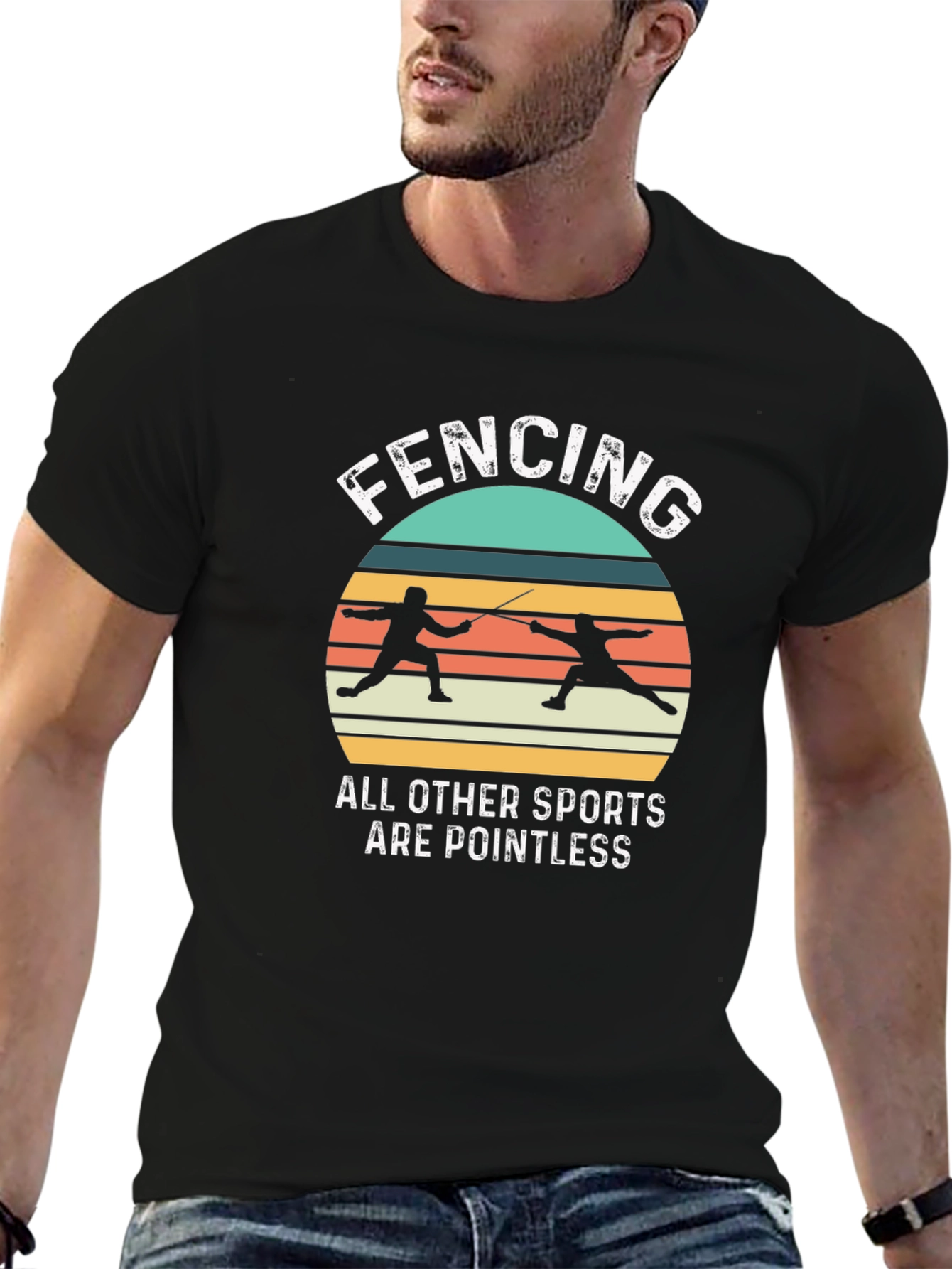 Fencing T-Shirt - All Other Sports Are Pointless