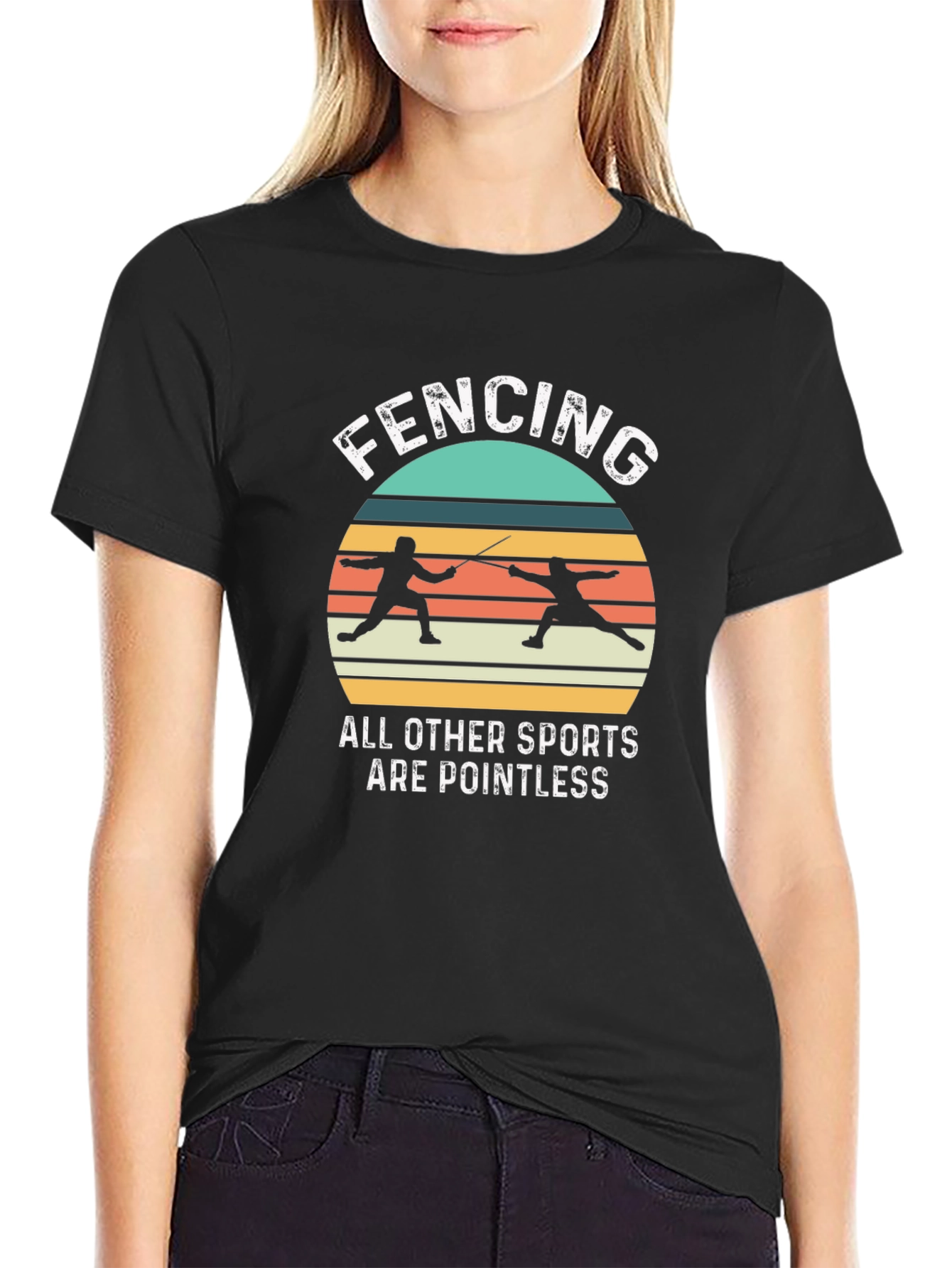 Fencing T-Shirt - All Other Sports Are Pointless
