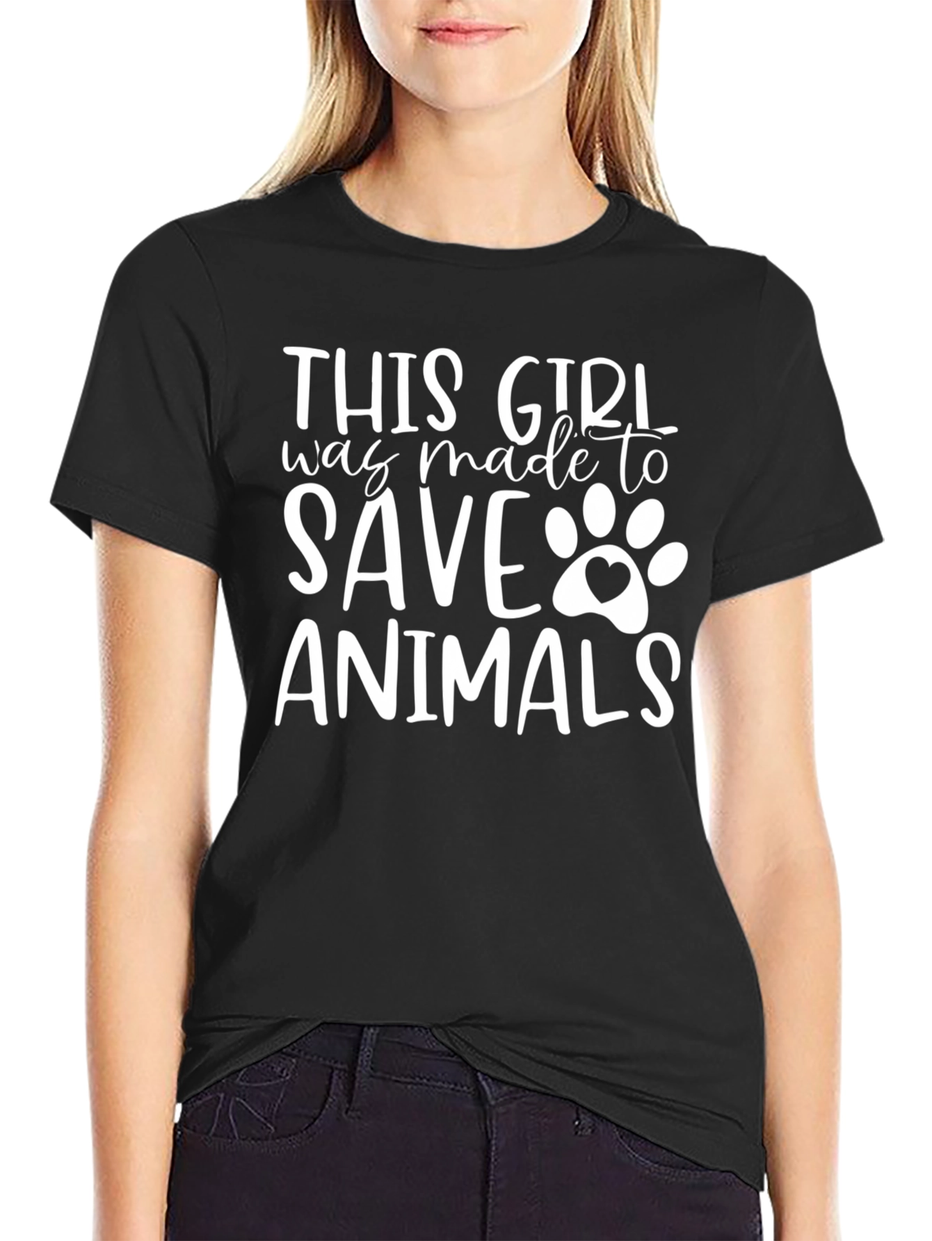 This Girl Saves Animals T-Shirt