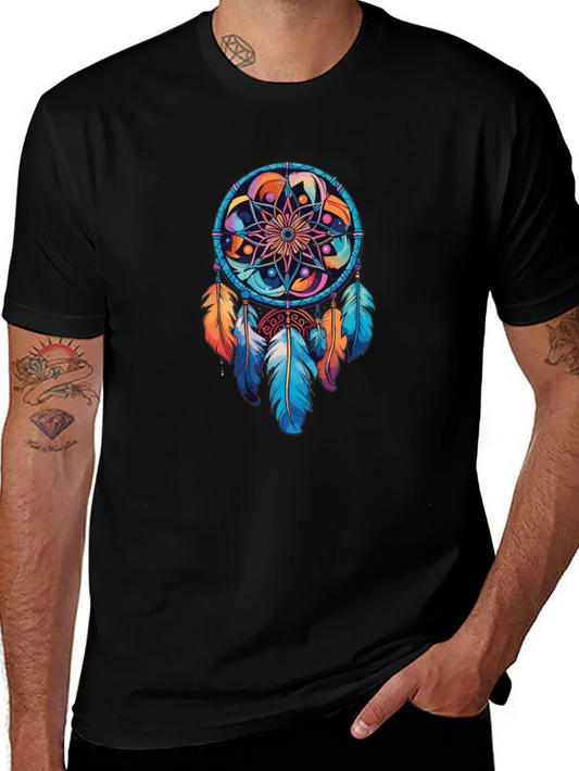 Dreamcatcher Graphic Tee - Boho Style