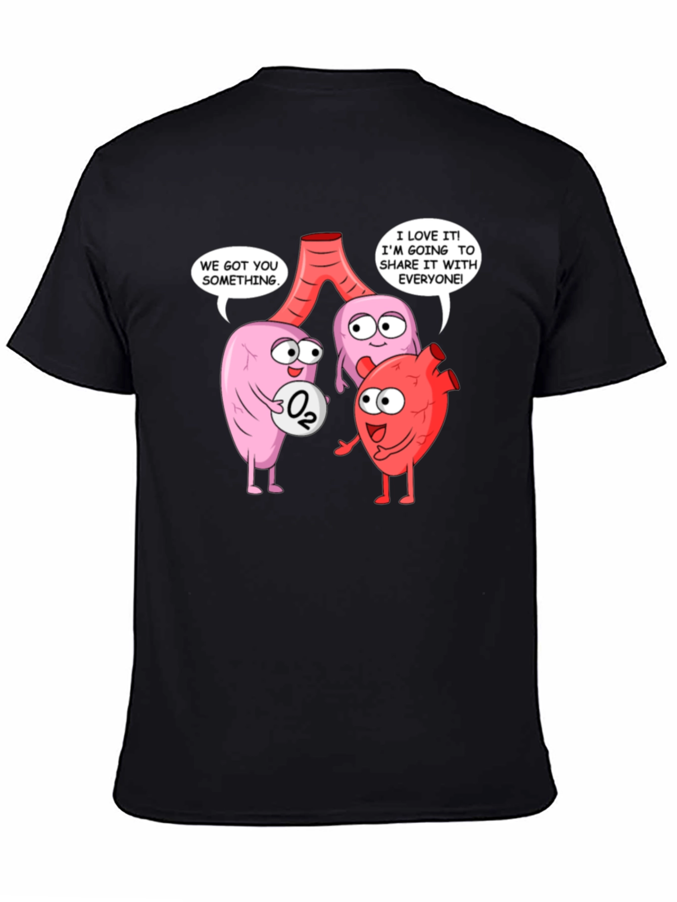 Anatomically Funny T-Shirt - Share the Love!