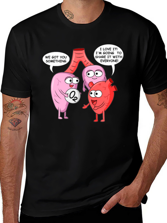 Anatomically Funny T-Shirt - Share the Love!