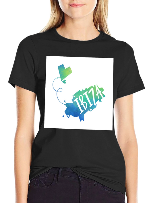Ibiza Map T-Shirt - Stylish Graphic Tee