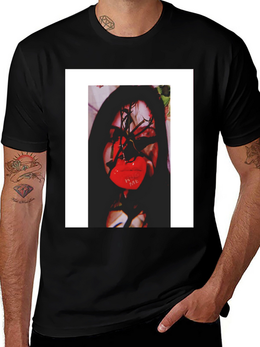 Graphic Print Crew Neck T-Shirt