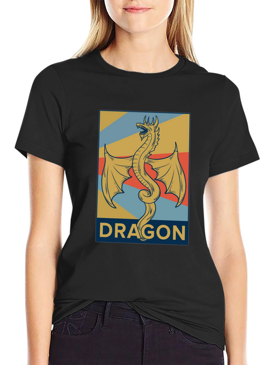 Dragon T-Shirt: Retro Graphic Tee