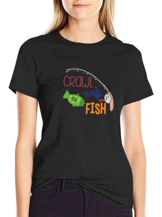 Crawl Walk Fish T-Shirt