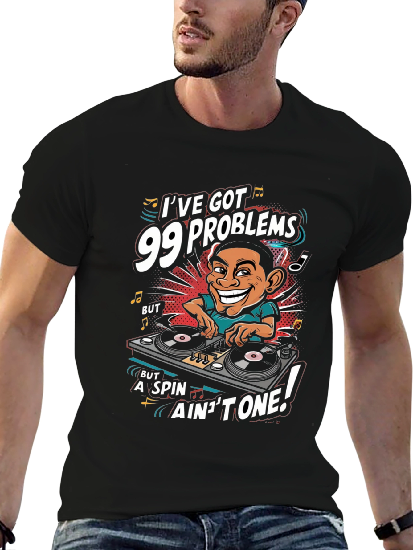 99 Problems DJ Graphic Tee