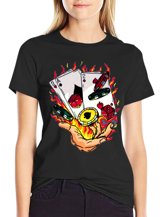 Gamblers Luck Graphic T-Shirt