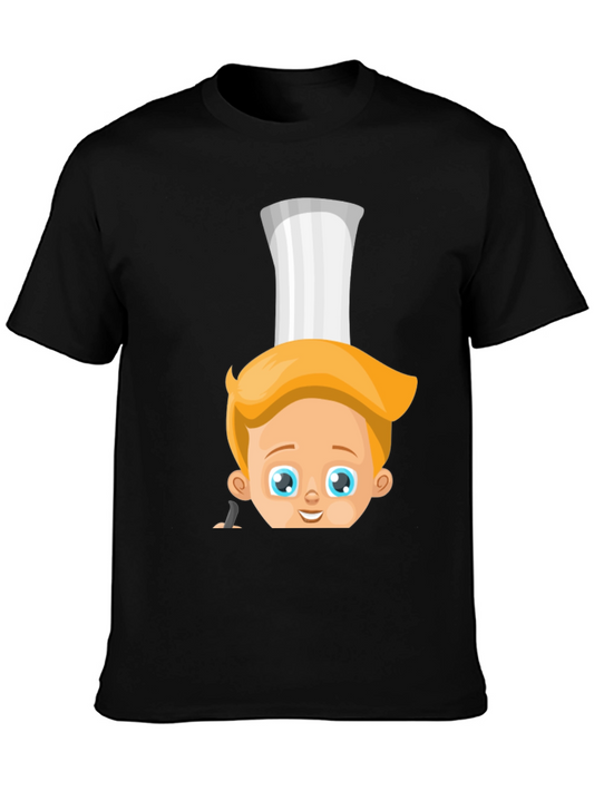Chef Boy T-Shirt - Cute Cartoon Cook