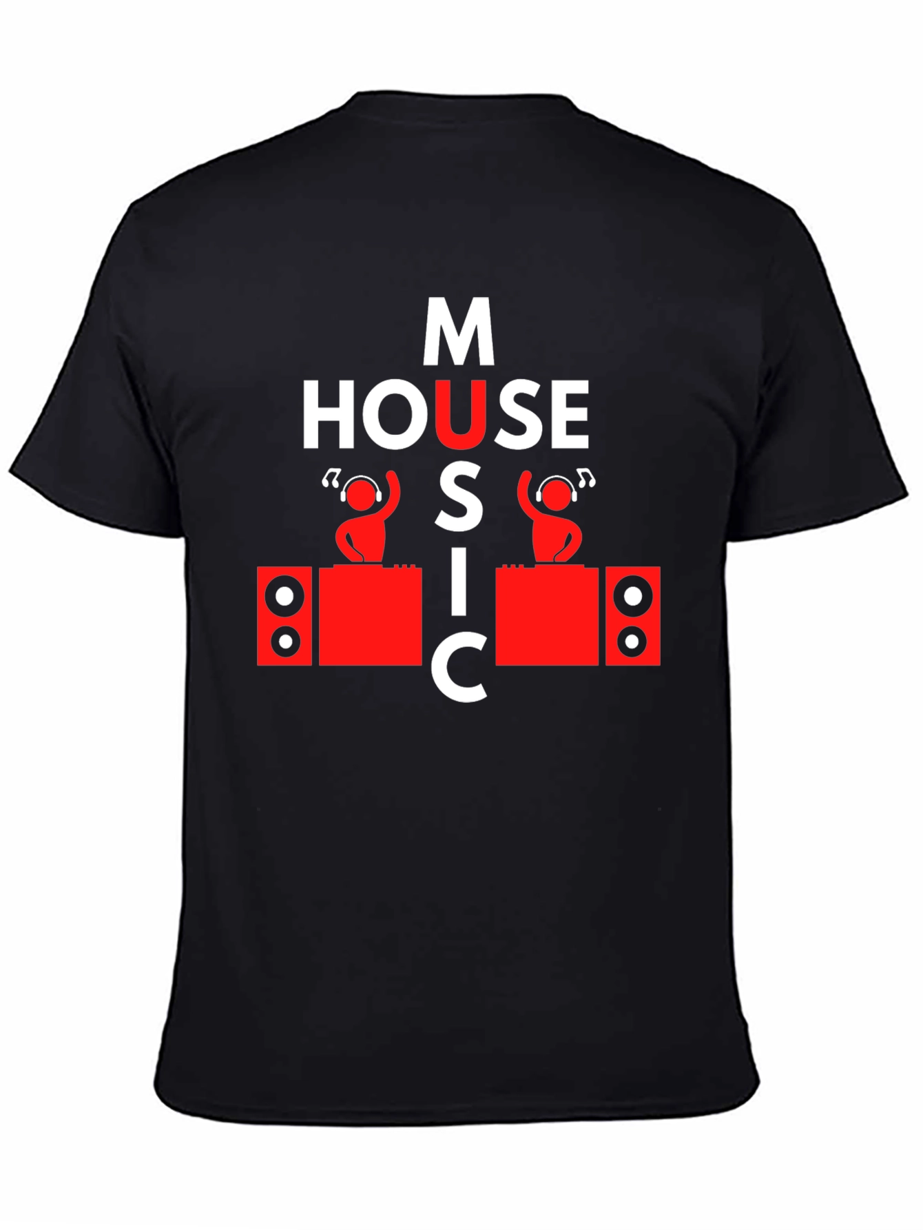 House Music DJ Graphic Tee