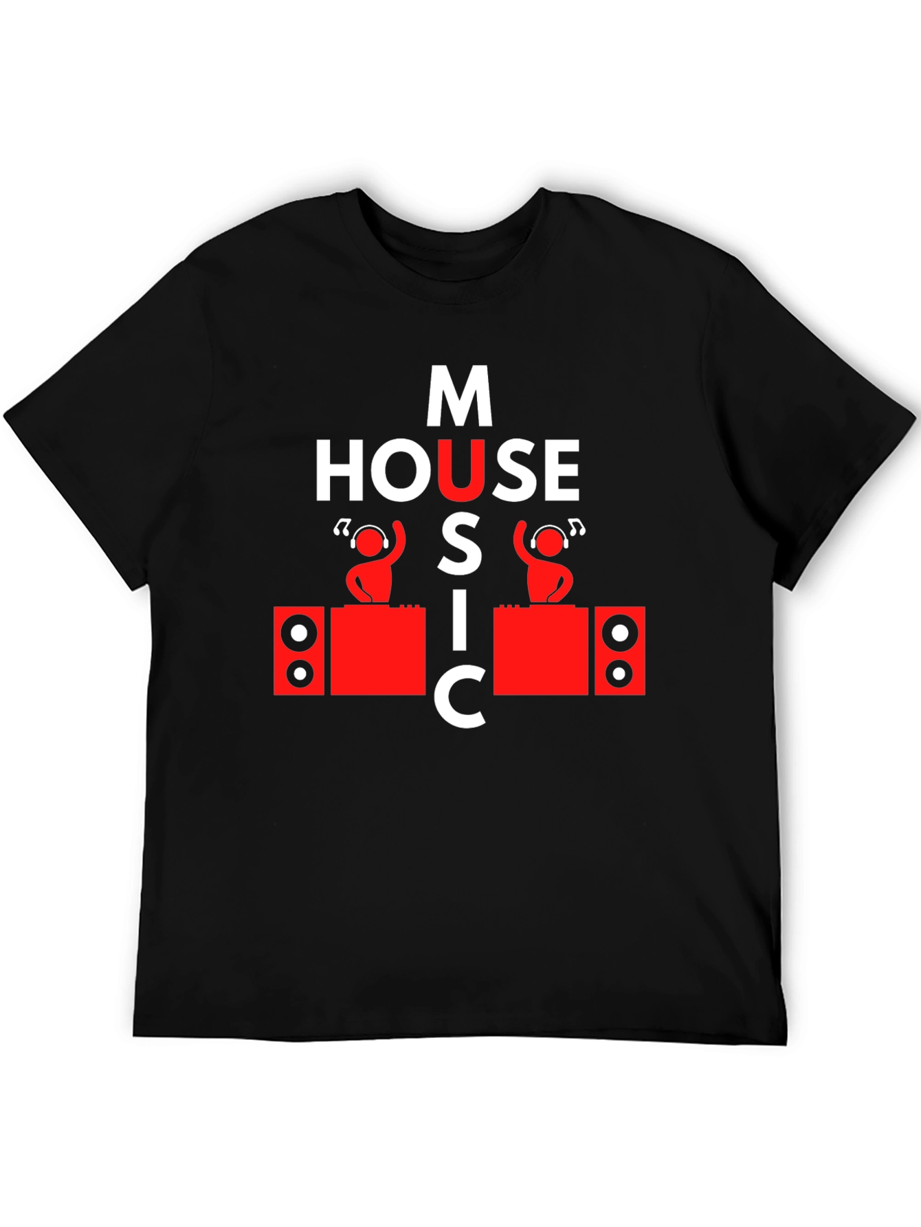 House Music DJ Graphic Tee