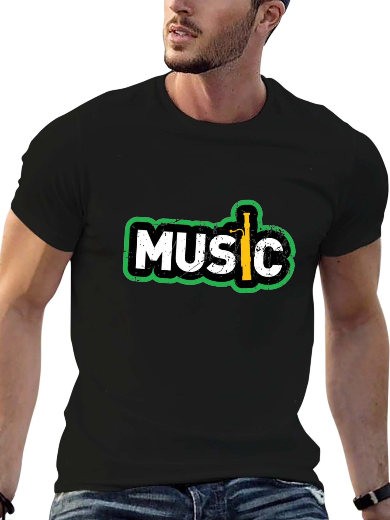 Music T-Shirt - Reed Instrument Graphic Tee