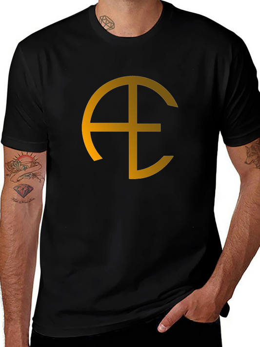 Abstract Symbol Black Tee