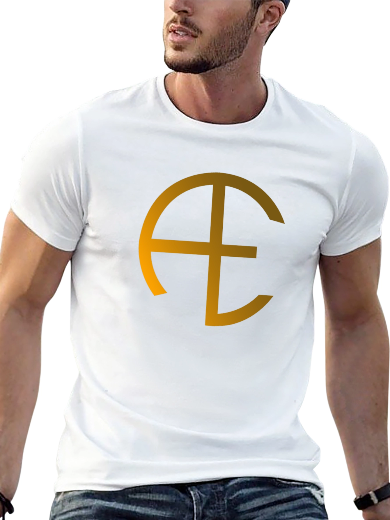 Abstract Symbol Black Tee