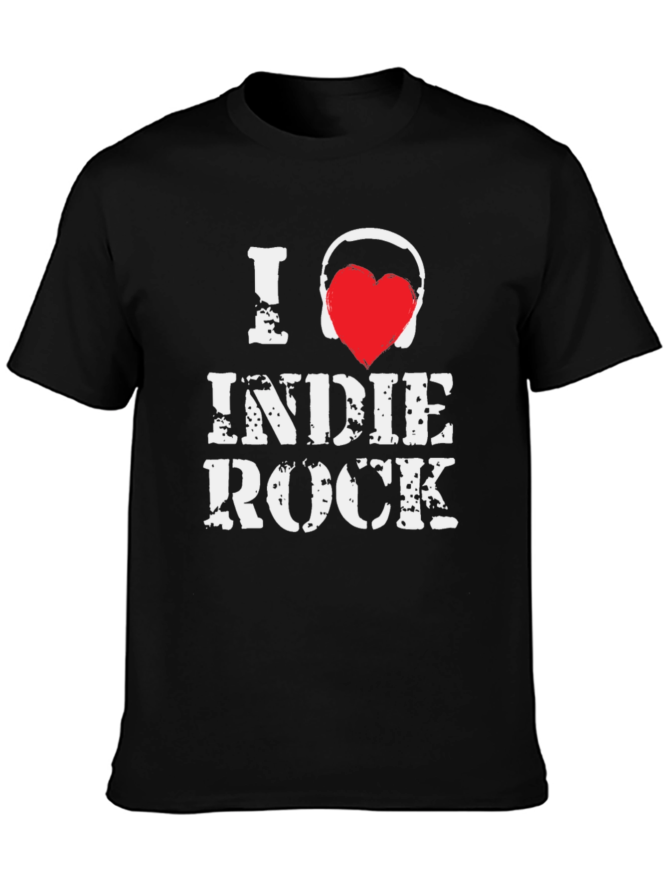 I Love Indie Rock Graphic T-Shirt