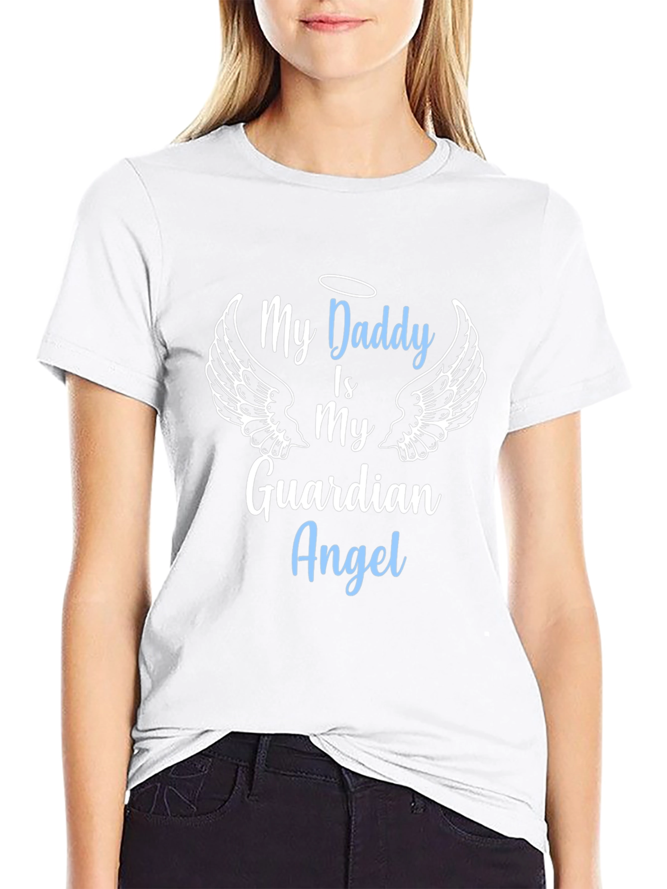 My Daddy Is My Guardian Angel T-Shirt