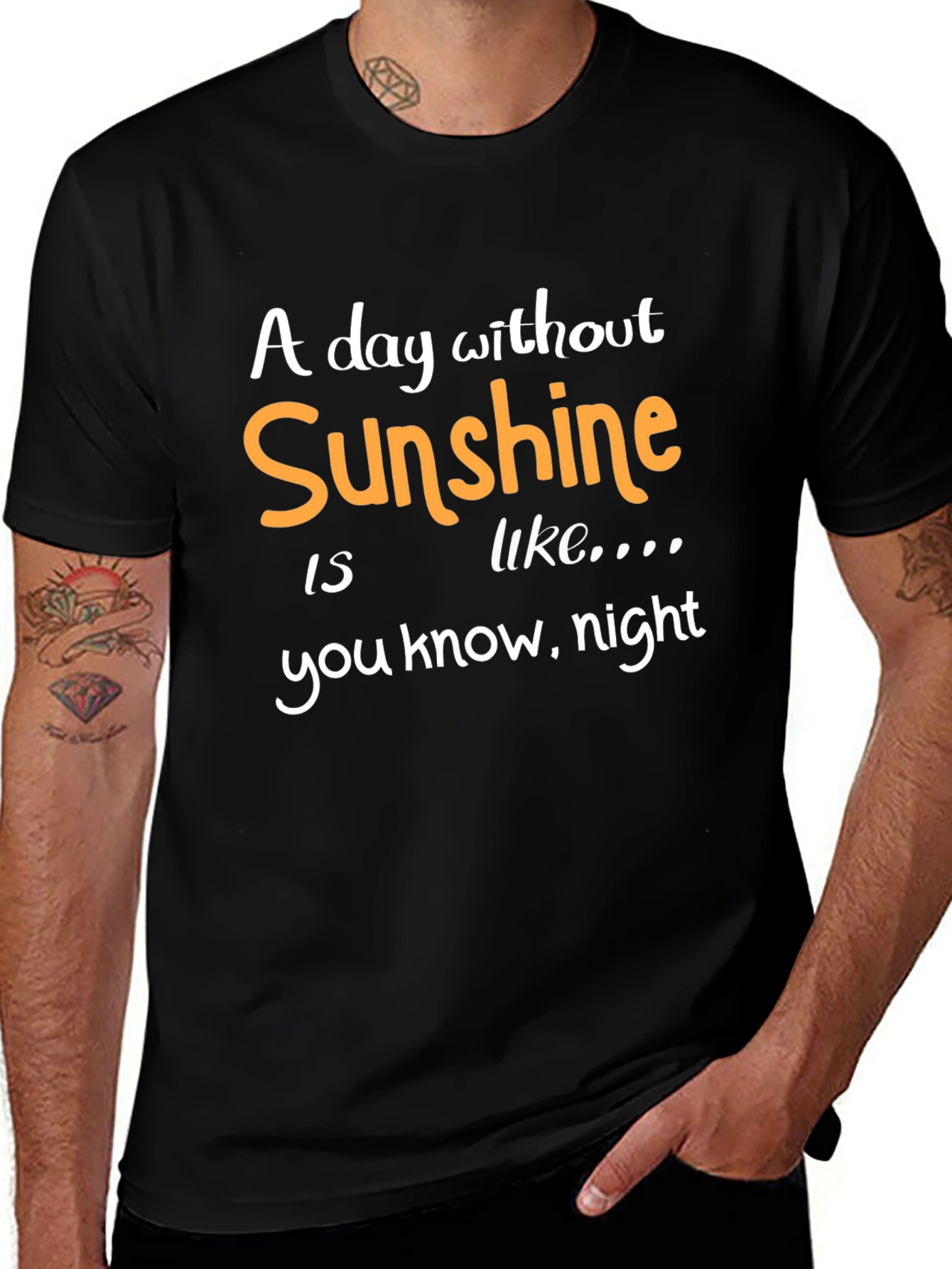Funny Sunshine Humor Graphic T-Shirt