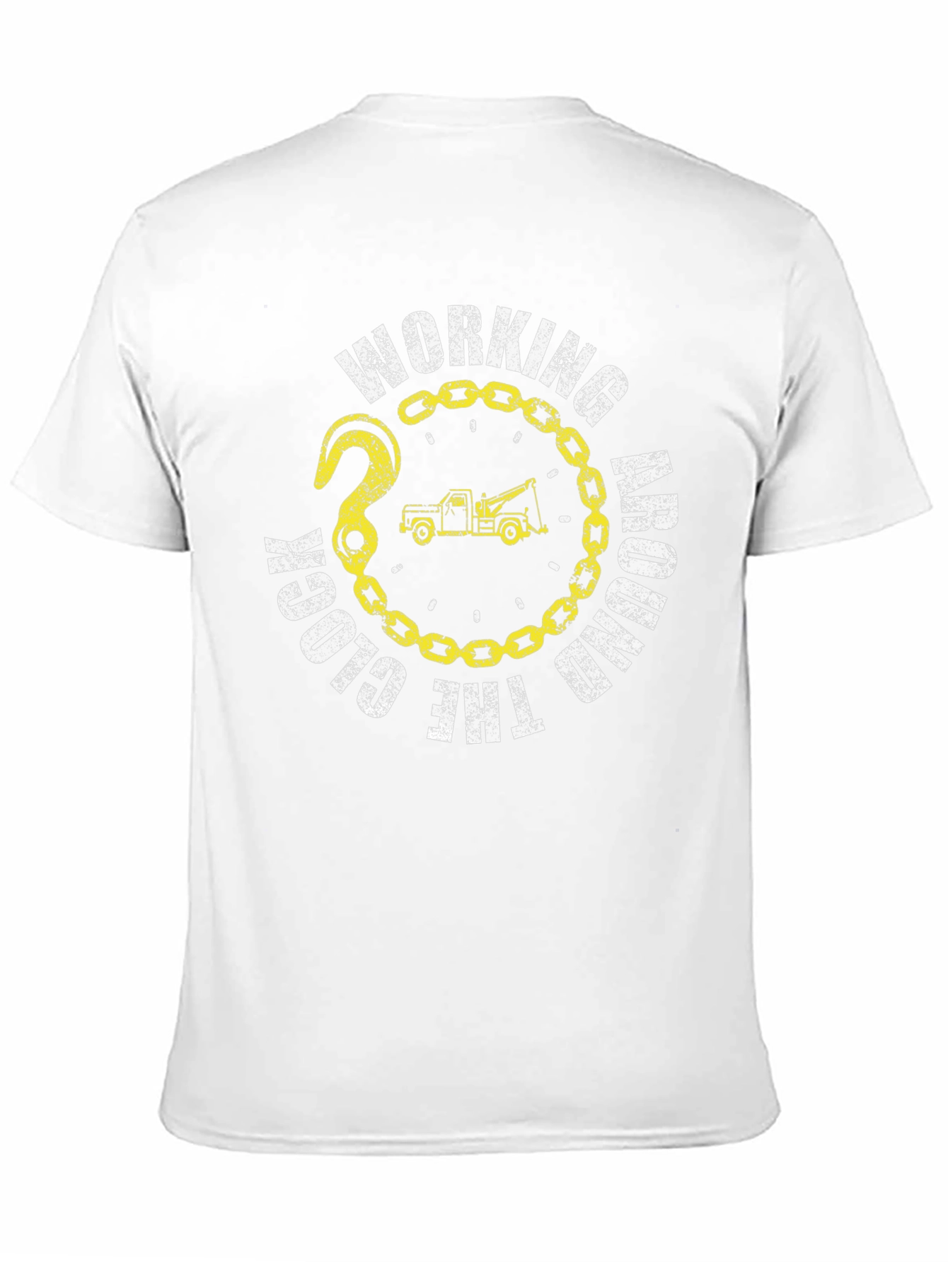 Working Around The Clock Tow Truck T-Shirt