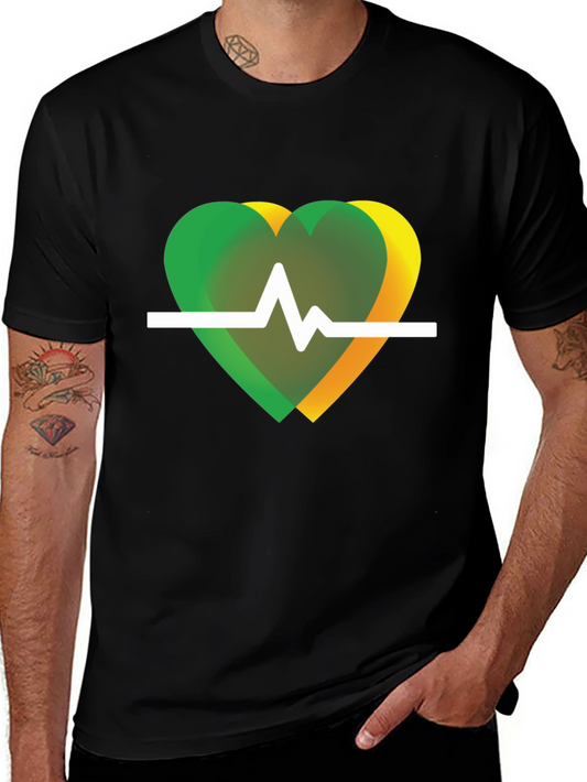Heartbeat Graphic T-Shirt