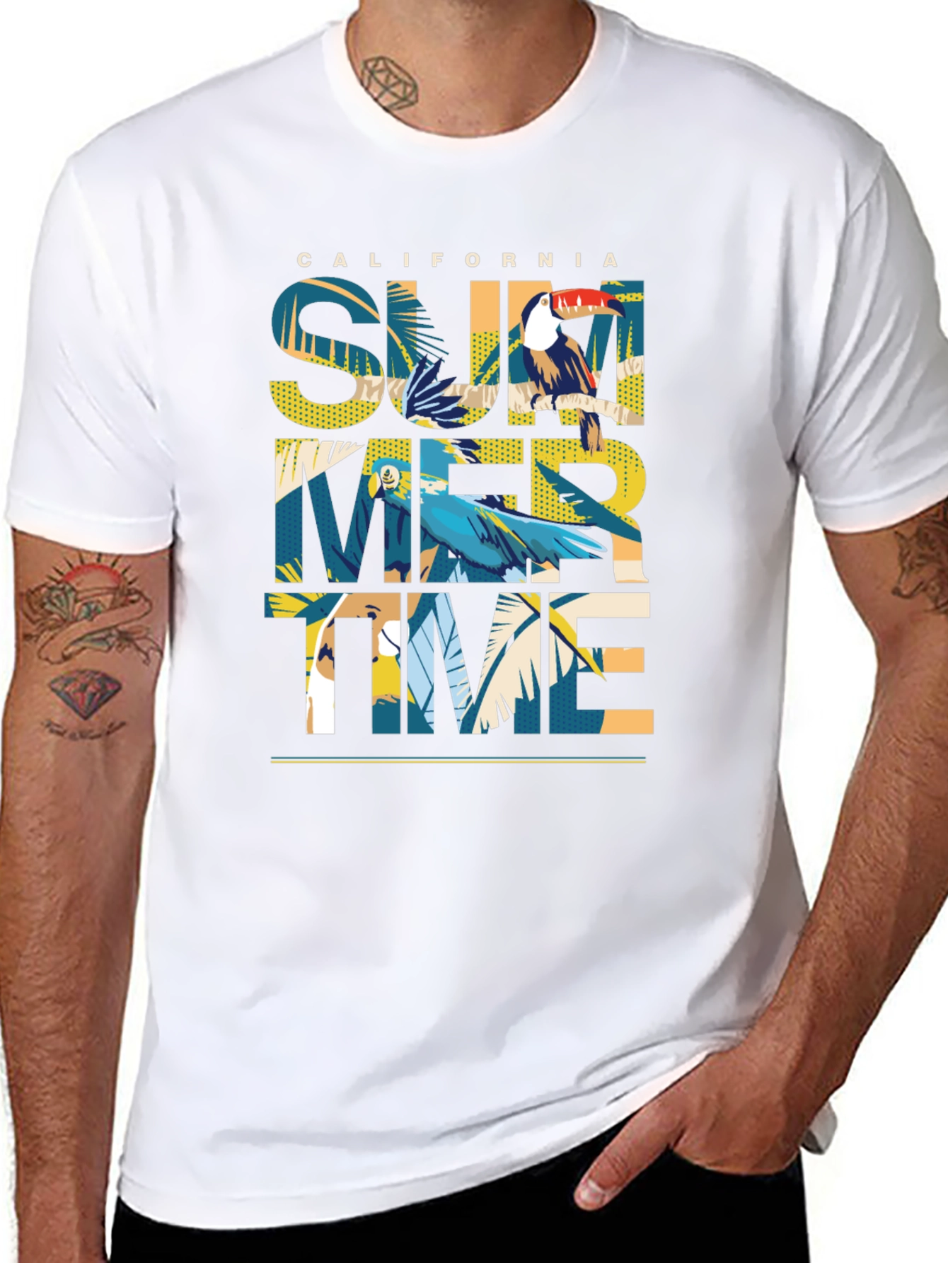 California Summer Time Graphic Tee