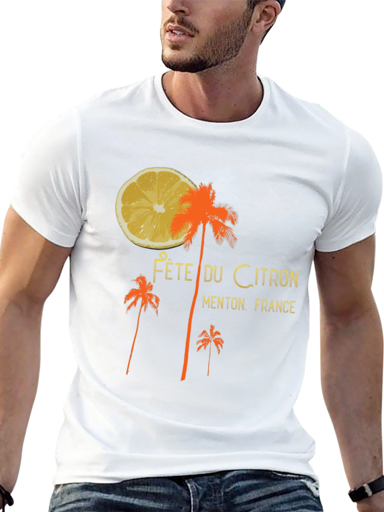 Fête du Citron Graphic Tee - Menton France