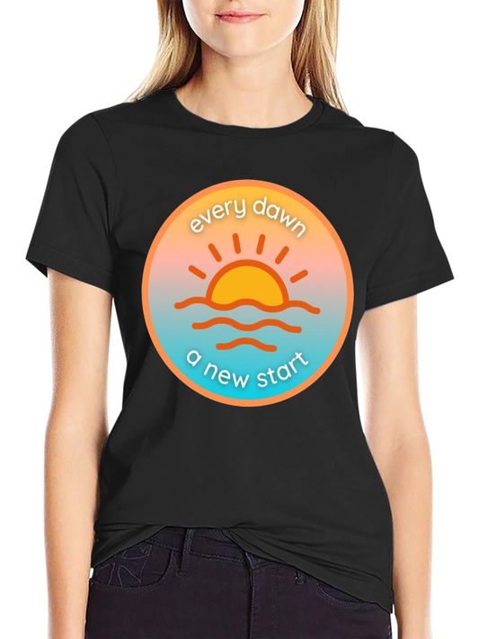 Every Dawn Tee - New Start Graphic T-Shirt