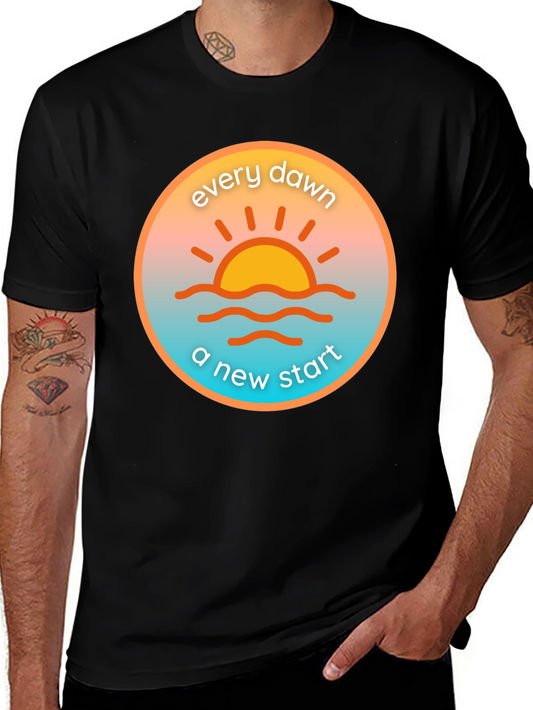 Every Dawn Tee - New Start Graphic T-Shirt
