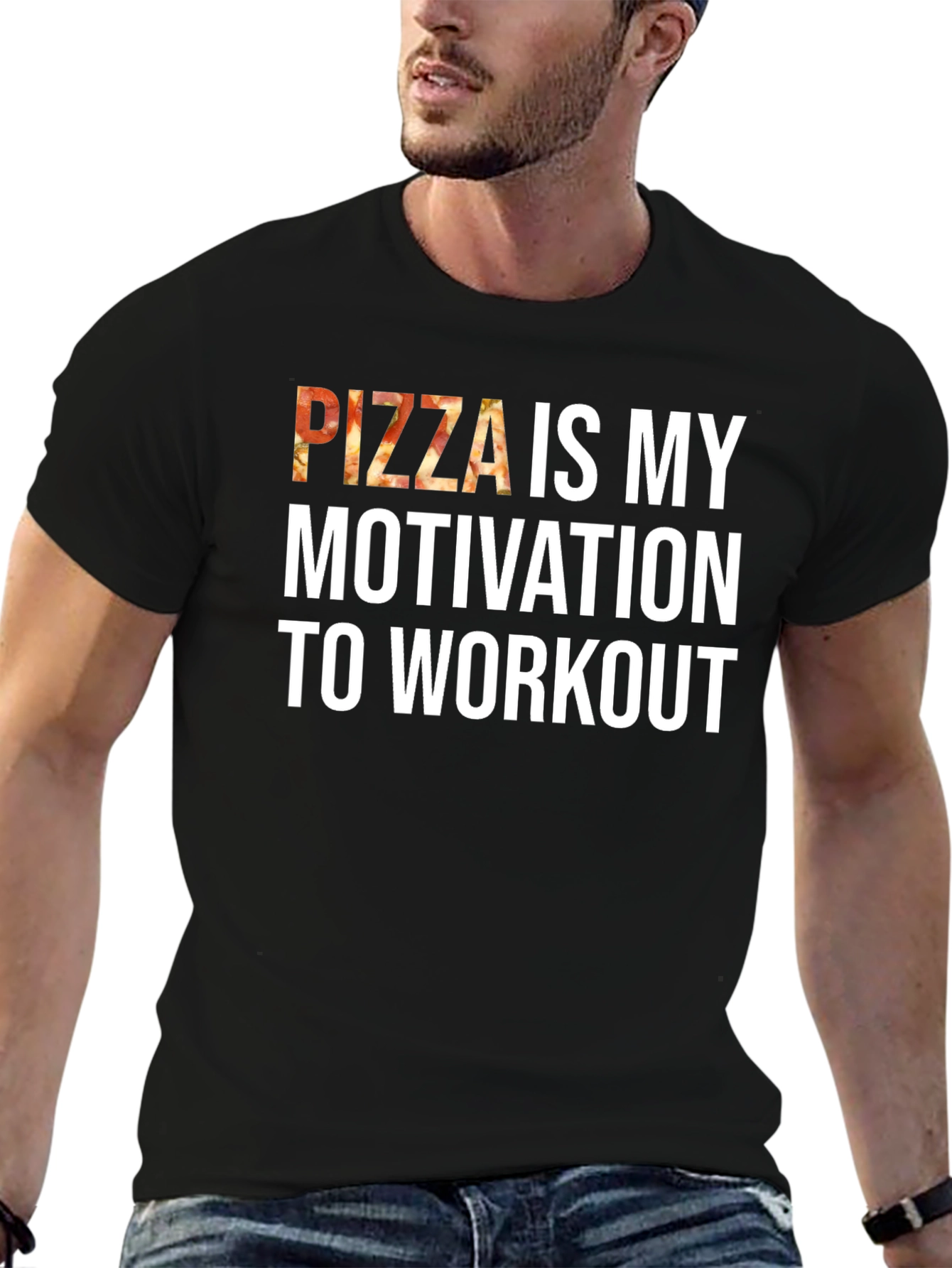 Pizza Motivation Workout Tee - Unisex